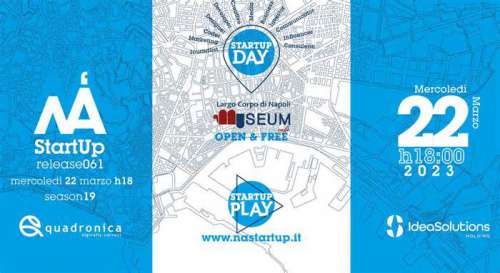 NAStartUp torna dal vivo con il meetup in Largo Corpo di Napoli